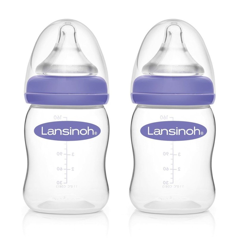 Lot de biberons Lansinoh 75860 (2 X 160 ml) (Reconditionné A+) - Acheter à 16,79 € seulement chez Collector's Boutique