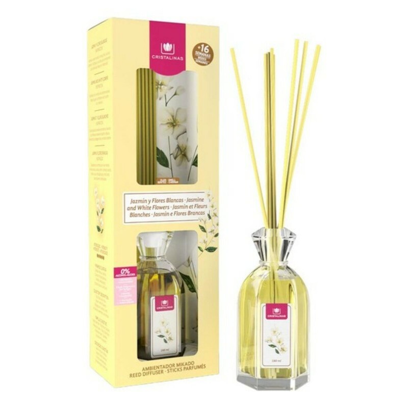 Désodorisant Mikado Cristalinas Jasmin (180 ml) - Acheter à 16,40 € seulement chez Collector's Boutique