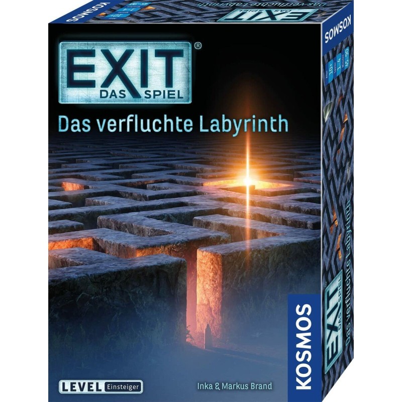 Jeu de société Kosmos Exit-Das Spiel: Das verfluchte Labyrinth (Reconditionné A+) - Acheter à 20,26 € seulement chez Collector's