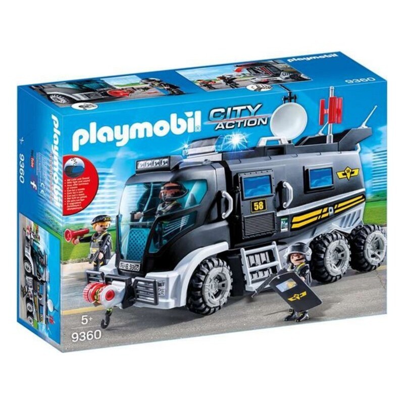 Camion avec lumière et son Playmobil City Action 9360 (Reconditionné D) - Acheter à 32,40 € seulement chez Collector's Boutique