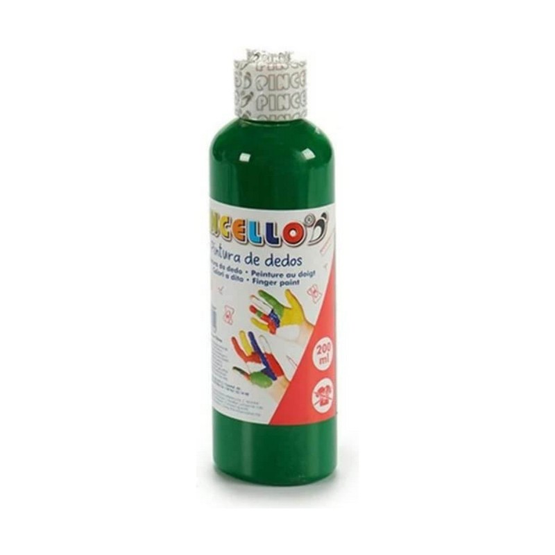 peinture pour doigts 200 ml Vert - Acheter à 1,68 € seulement chez Collector's Boutique