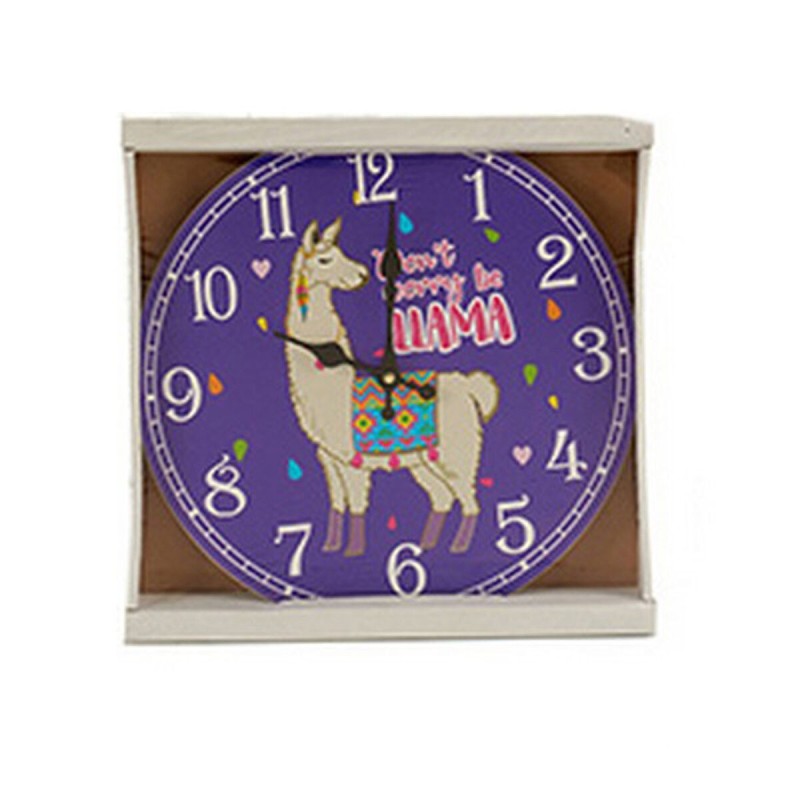 Horloge Murale Bois (3 x 33,8 x 33,8 cm) - Acheter à 4,48 € seulement chez Collector's Boutique