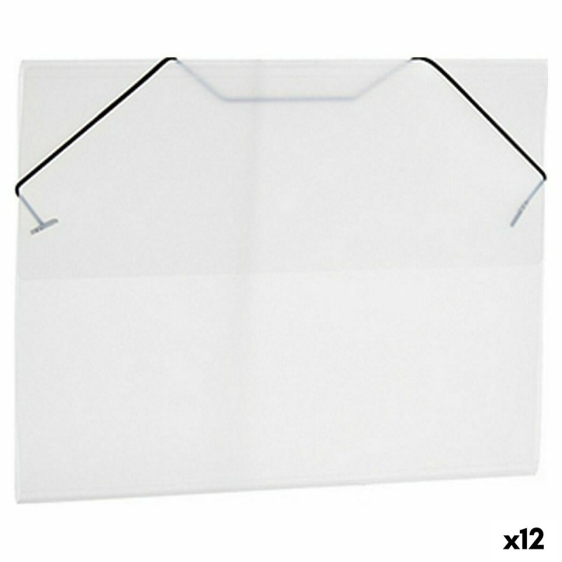 Dossier Noir Transparent A4 (26 x 1 x 35,5 cm) (12 Unités) - Acheter à 15,24 € seulement chez Collector's Boutique