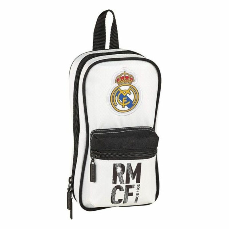 Plumier sac à dos Real Madrid C.F. Blanc Noir (33 Pièces) - Acheter à 19,67 € seulement chez Collector's Boutique