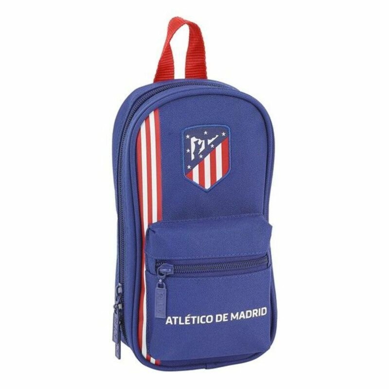 Plumier sac à dos Atlético Madrid Blue marine (33 Pièces) - Acheter à 19,12 € seulement chez Collector's Boutique