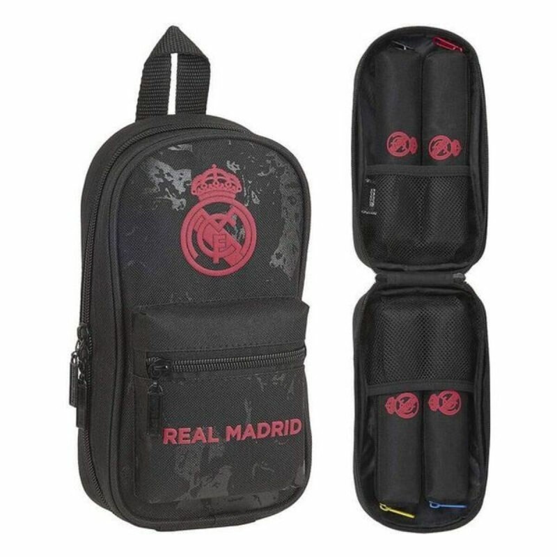 Plumier sac à dos Real Madrid C.F. Noir - Acheter à 16,30 € seulement chez Collector's Boutique