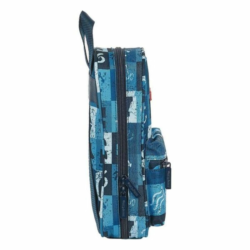 Plumier sac à dos Safta Blue Vibes (33 Pièces) - Acheter à 11,52 € seulement chez Collector's Boutique