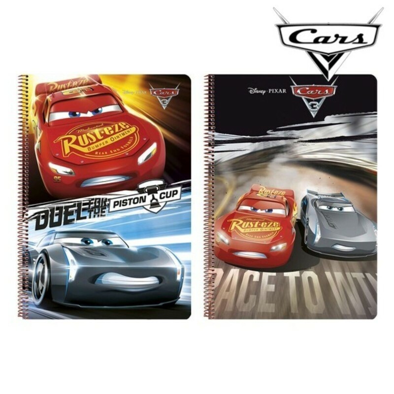 Cahier à Spirale Cars 511709066 A4 - Acheter à 3,41 € seulement chez Collector's Boutique