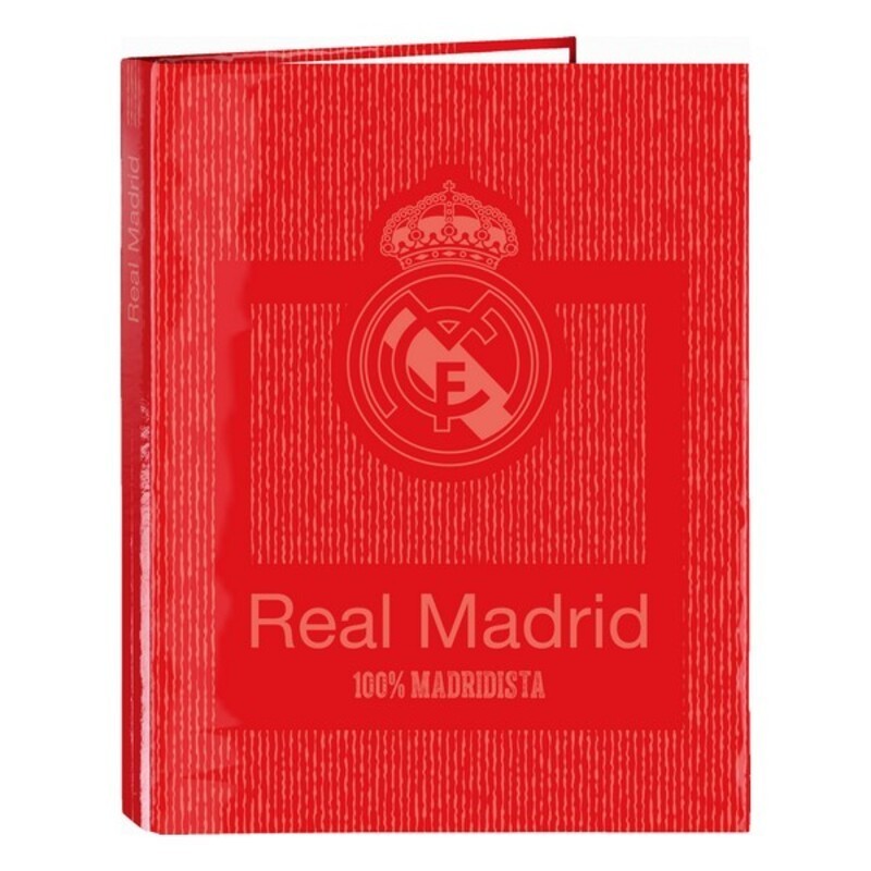 Reliure à anneaux Real Madrid C.F. A4 (26.5 x 33 x 4 cm) - Acheter à 5,24 € seulement chez Collector's Boutique