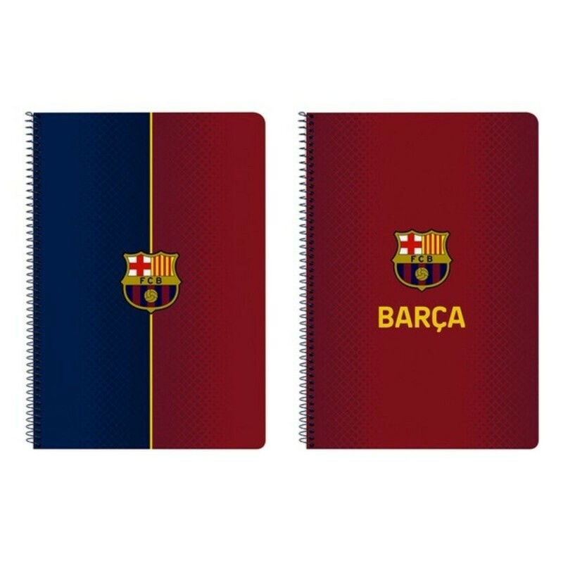 Cahier à Spirale F.C. Barcelona 512029066 Bordeaux Blue marine A4 - Acheter à 4,67 € seulement chez Collector's Boutique