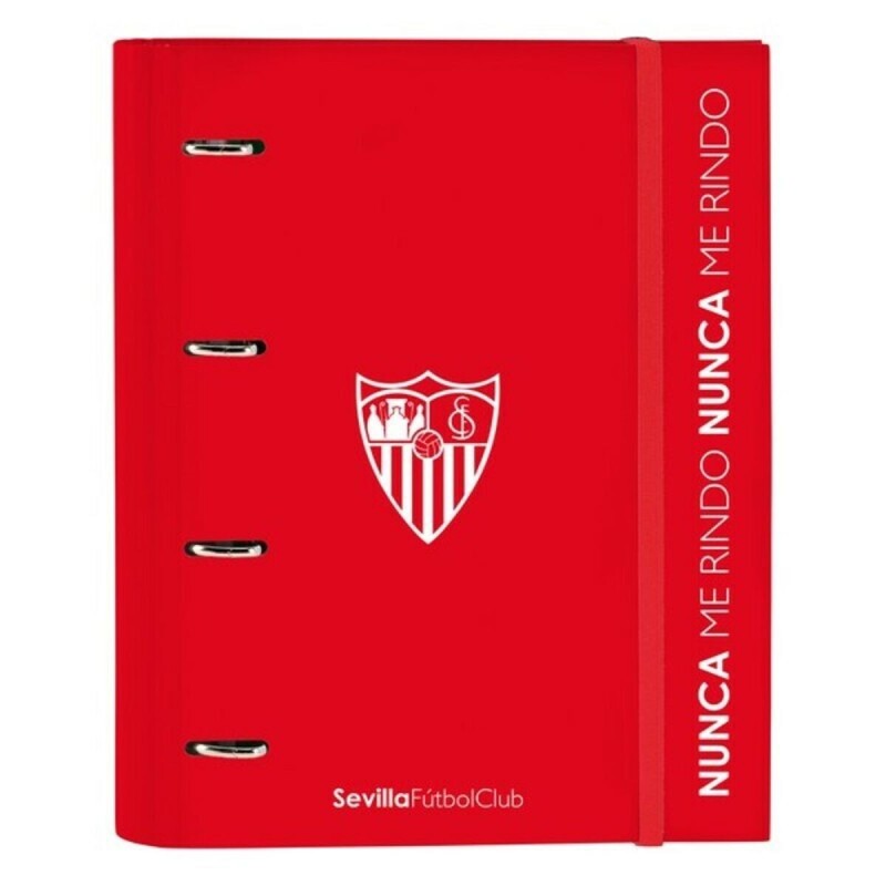 Reliure à anneaux Sevilla Fútbol Club 512056666 Rouge (27 x 32 x 3.5 cm) - Acheter à 12,20 € seulement chez Collector's Boutique