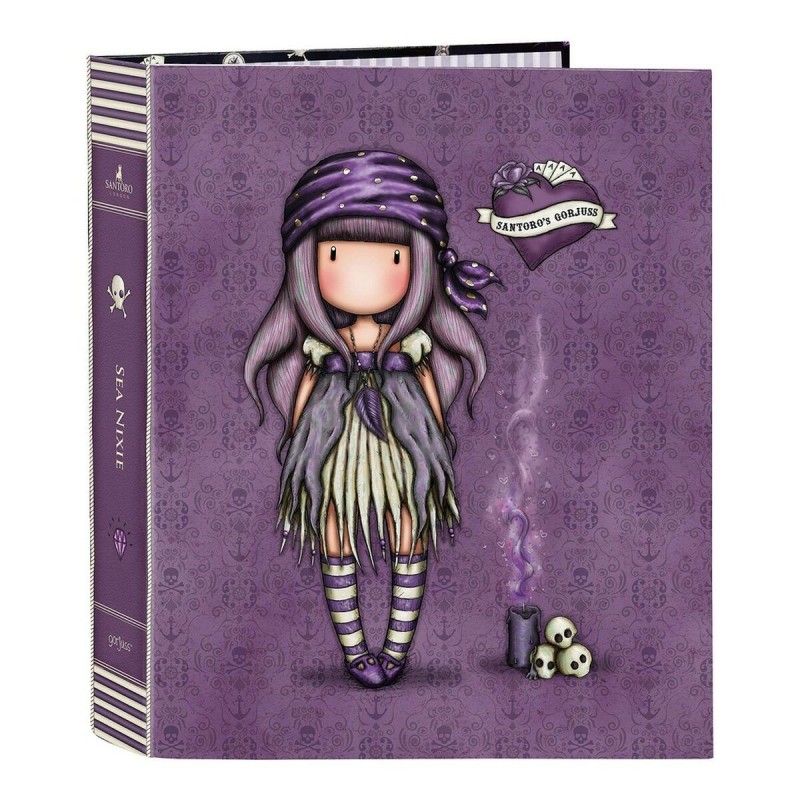 Reliure à anneaux Gorjuss Sea Nixie A4 (27 x 33 x 6 cm) - Acheter à 4,50 € seulement chez Collector's Boutique