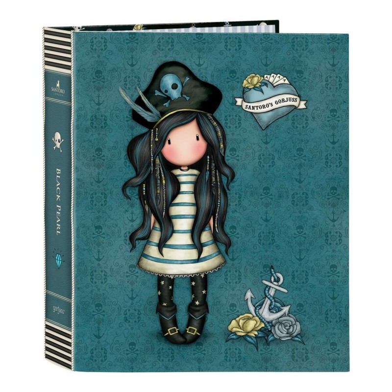 Reliure à anneaux Gorjuss Sea Nixie A4 (27 x 33 x 6 cm) - Acheter à 4,50 € seulement chez Collector's Boutique