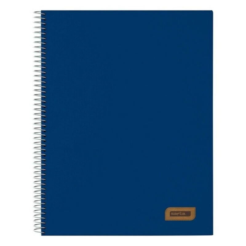 Cahier à Spirale Safta 542035064 Blue marine A4 - Acheter à 5,56 € seulement chez Collector's Boutique