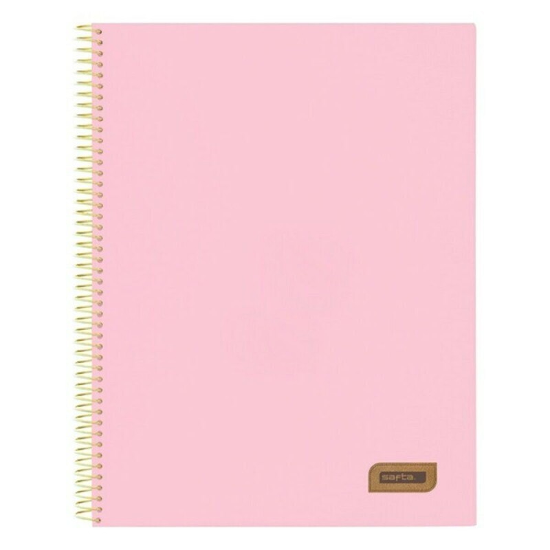 Cahier à Spirale Safta 542037064 Rose A4 - Acheter à 5,56 € seulement chez Collector's Boutique