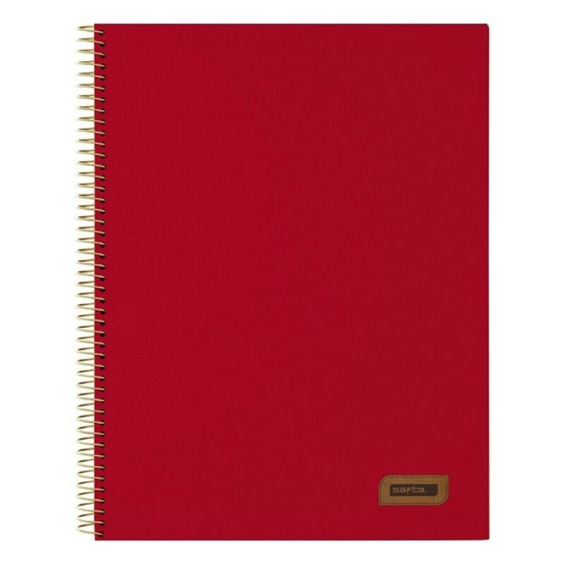 Cahier à Spirale Safta 542038064 Bordeaux A4 - Acheter à 5,56 € seulement chez Collector's Boutique