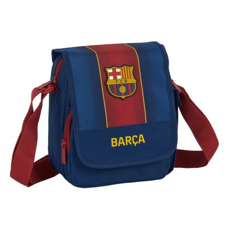 Sac bandoulière F.C. Barcelona 20/21 Bordeaux Blue marine (17 x 21 x 6 cm) - Acheter à 13,37 € seulement chez Collector's Boutiq