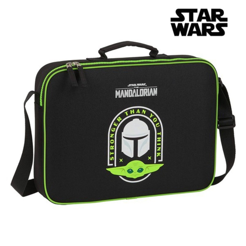 Cartable d'école The Mandalorian M385 Noir Vert (38 x 28 x 6 cm) - Acheter à 11,03 € seulement chez Collector's Boutique