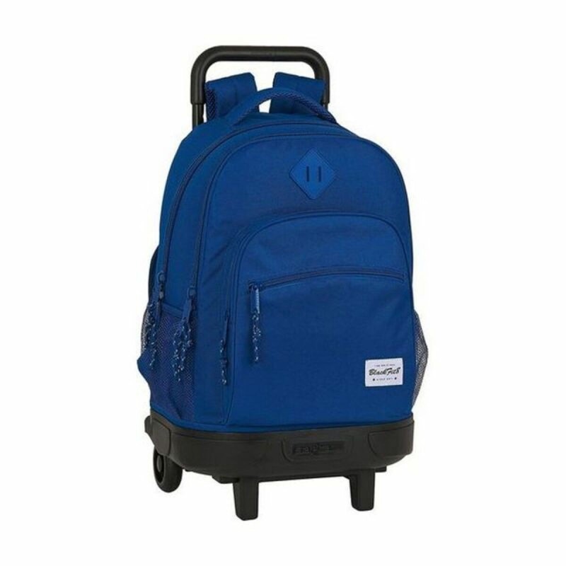 Cartable à roulettes Compact BlackFit8 Oxford Bleu foncé (33 x 45 x 22 cm) - Acheter à 38,30 € seulement chez Collector's Boutiq