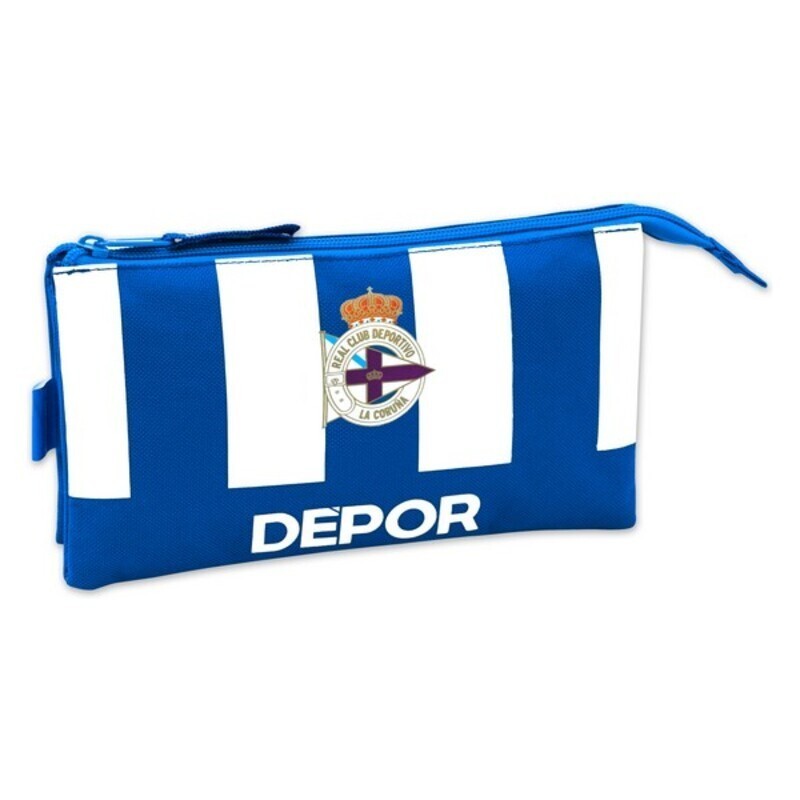 Fourre-tout R. C. Deportivo de La Coruña Bleu Blanc - Acheter à 11,46 € seulement chez Collector's Boutique