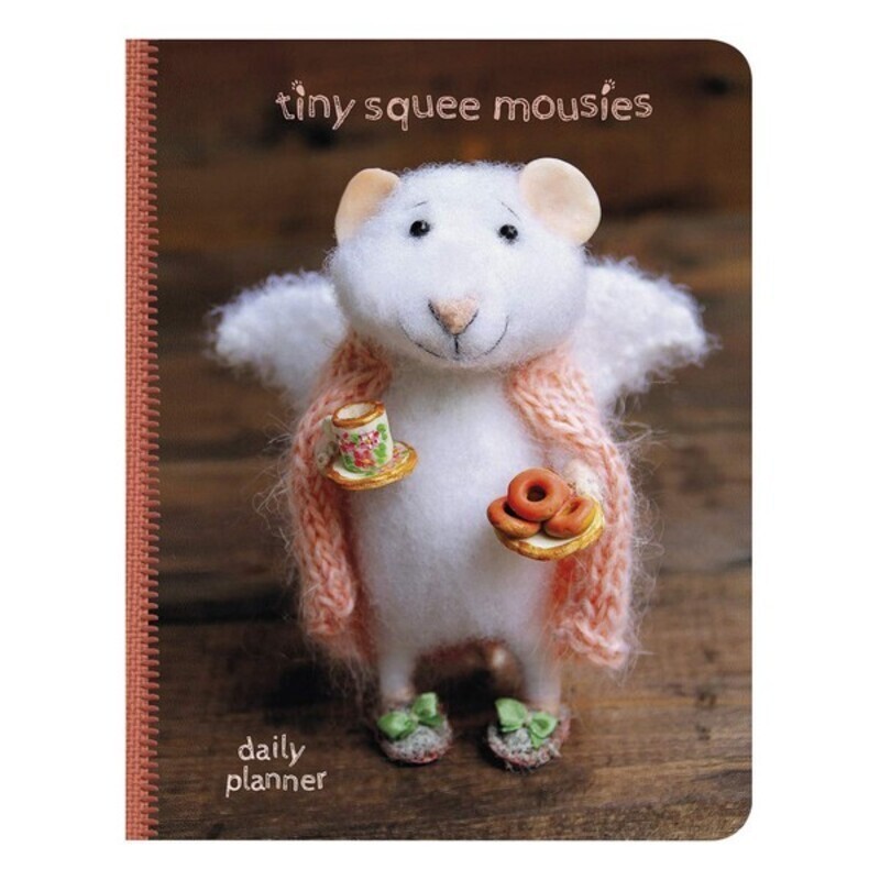 L 'agenda Gorjuss Tiny Squee Mousies (11.5 x 14.5 x 2 cm) - Acheter à 6,76 € seulement chez Collector's Boutique