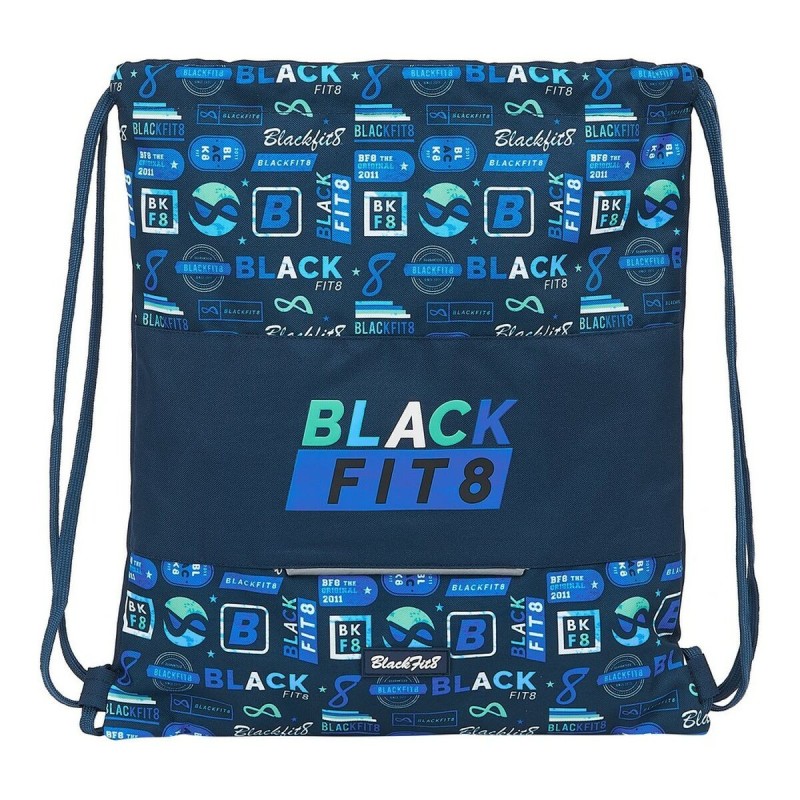 Sac à dos serré par des ficelles Retro BlackFit8 M196A Blue marine - Acheter à 7,10 € seulement chez Collector's Boutique