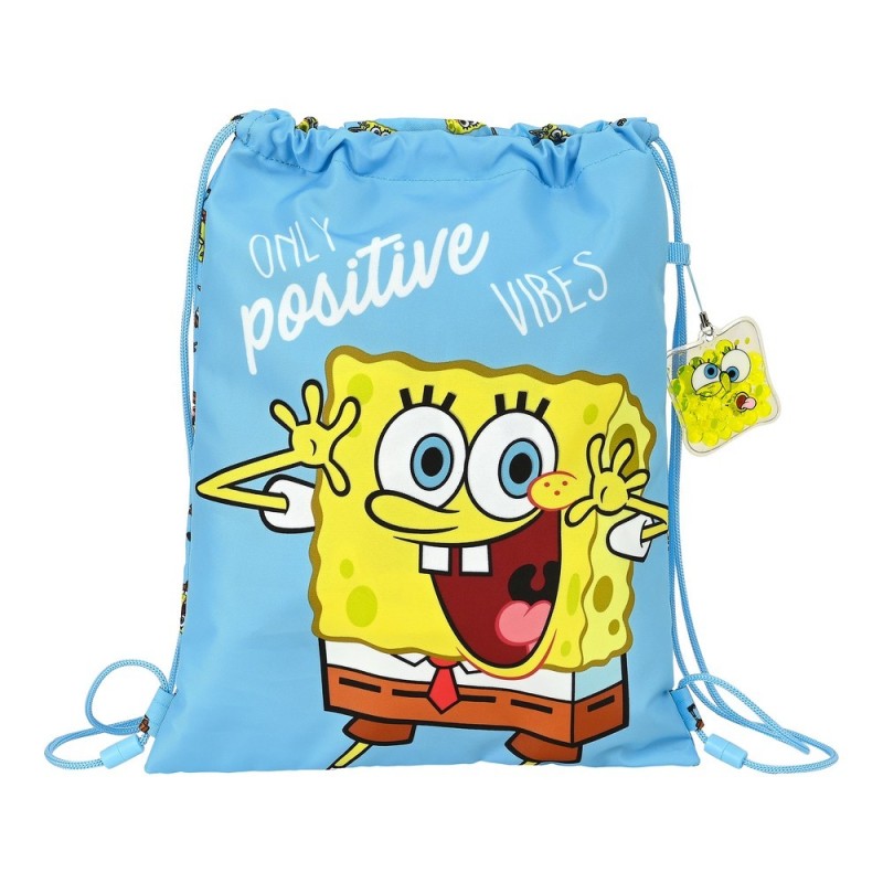 Sac à dos serré par des ficelles Positive Vibes Spongebob - Acheter à 7,04 € seulement chez Collector's Boutique