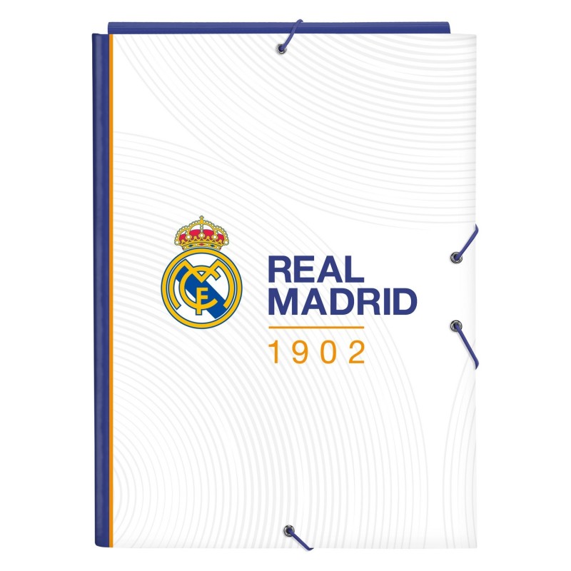 Dossier Real Madrid C.F. Bleu Blanc A4 (26 x 33.5 x 2.5 cm) - Acheter à 5,76 € seulement chez Collector's Boutique