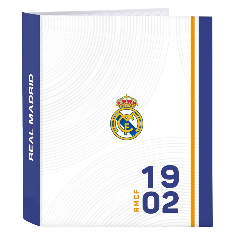 Reliure à anneaux Real Madrid C.F. Bleu Blanc A4 - Acheter à 5,45 € seulement chez Collector's Boutique