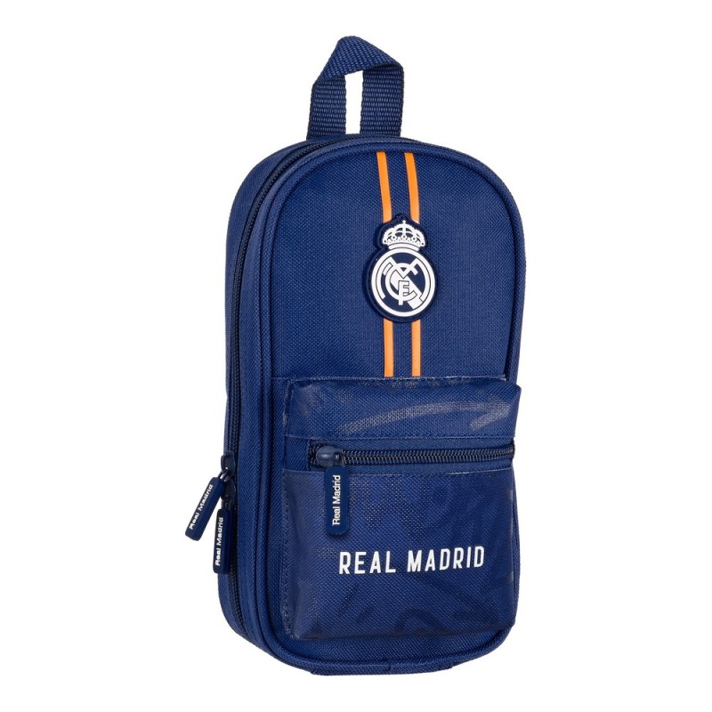 Plumier sac à dos Real Madrid C.F. Bleu (12 x 23 x 5 cm) (33 Pièces) - Acheter à 23,02 € seulement chez Collector's Boutique