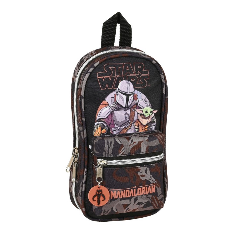 Plumier sac à dos The Mandalorian The Guild Noir Marron (12 x 23 x 5 cm) - Acheter à 10,97 € seulement chez Collector's Boutique