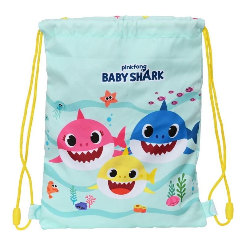 Sac à dos serré par des ficelles Baby Shark Beach day (26 x 34 x 1 cm) - Acheter à 10,39 € seulement chez Collector's Boutique