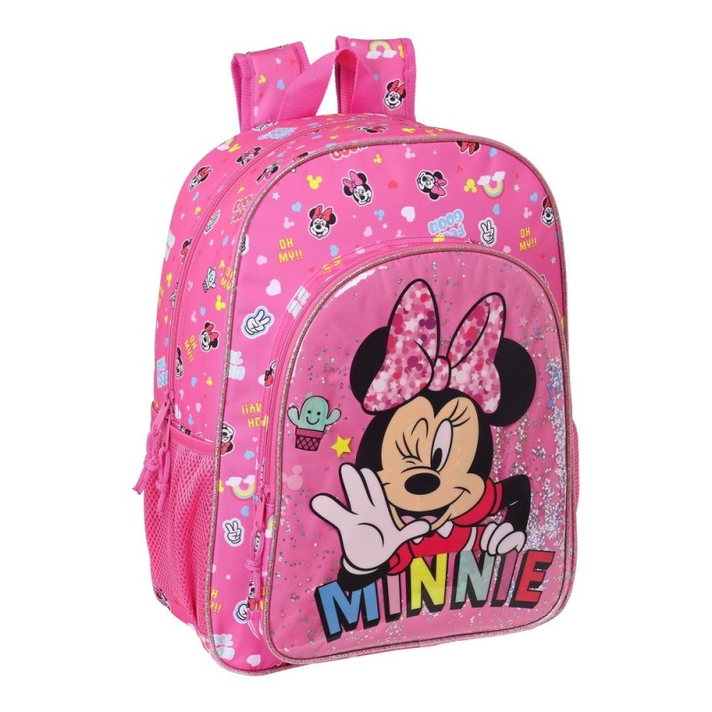 Cartable Minnie Mouse Lucky Rose (33 x 42 x 14 cm) - Acheter à 16,27 € seulement chez Collector's Boutique