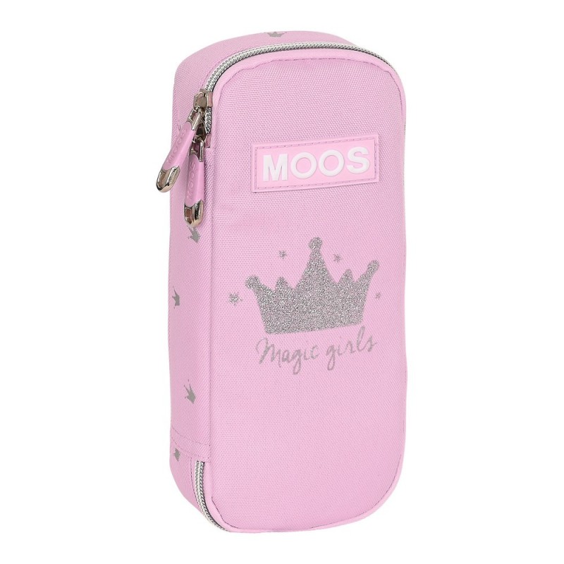 Trousse d'écolier Moos Magic Girls Rose (22 x 5 x 8 cm) - Acheter à 5,81 € seulement chez Collector's Boutique