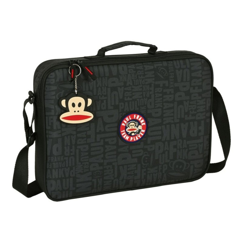 Cartable d'école Paul Frank Team player Noir (38 x 28 x 6 cm) - Acheter à 12,32 € seulement chez Collector's Boutique