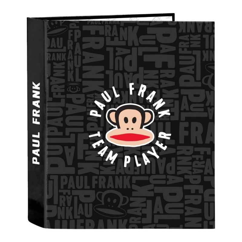 Reliure à anneaux Paul Frank Team Player Noir A4 (40 mm) - Acheter à 3,73 € seulement chez Collector's Boutique