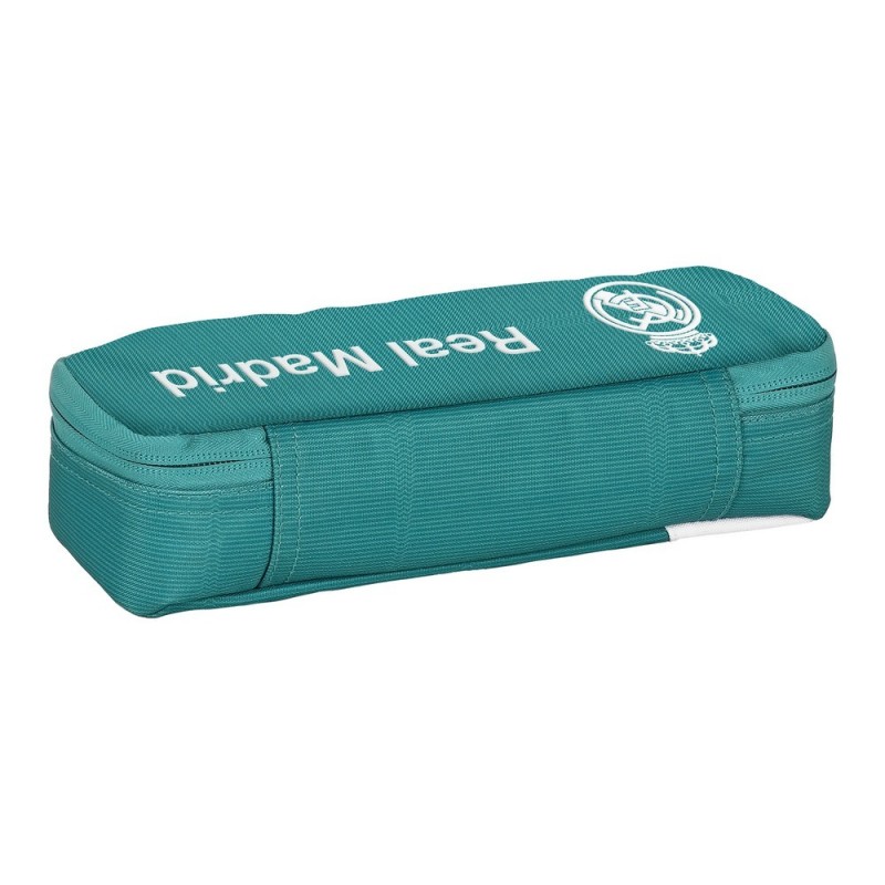 Trousse d'écolier Real Madrid C.F. Blanc Vert turquoise (22 x 5 x 8 cm) - Acheter à 10,50 € seulement chez Collector's Boutique