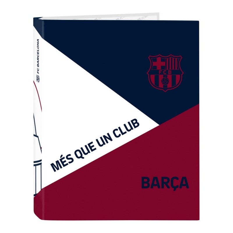 Reliure à anneaux F.C. Barcelona Bleu Bordeaux A4 (25 mm) - Acheter à 5,34 € seulement chez Collector's Boutique