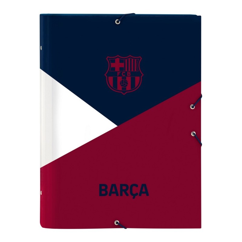 Classeur F.C. Barcelona Bleu Bordeaux A4 - Acheter à 7,06 € seulement chez Collector's Boutique