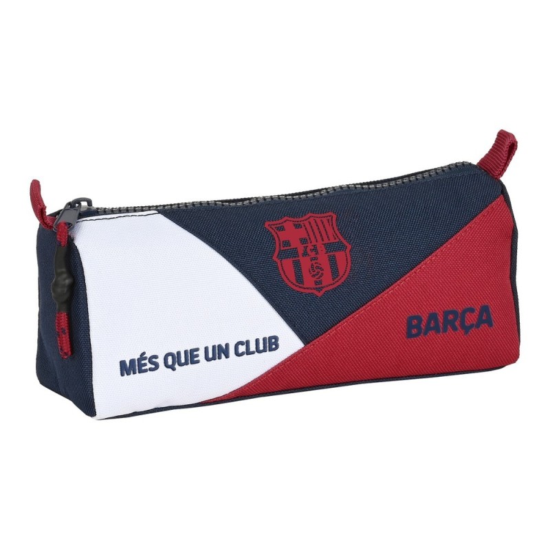 Trousse d'écolier F.C. Barcelona Bleu Bordeaux (21 x 8 x 7 cm) - Acheter à 7,44 € seulement chez Collector's Boutique