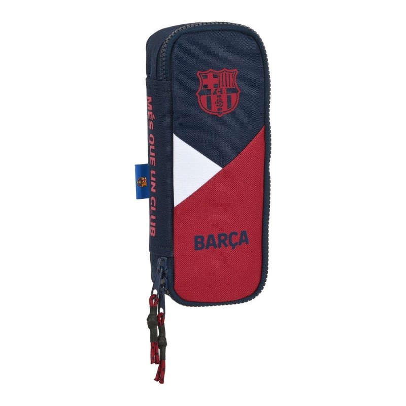 Trousse d'écolier F.C. Barcelona Bleu Bordeaux (22 x 5 x 8 cm) - Acheter à 10,03 € seulement chez Collector's Boutique