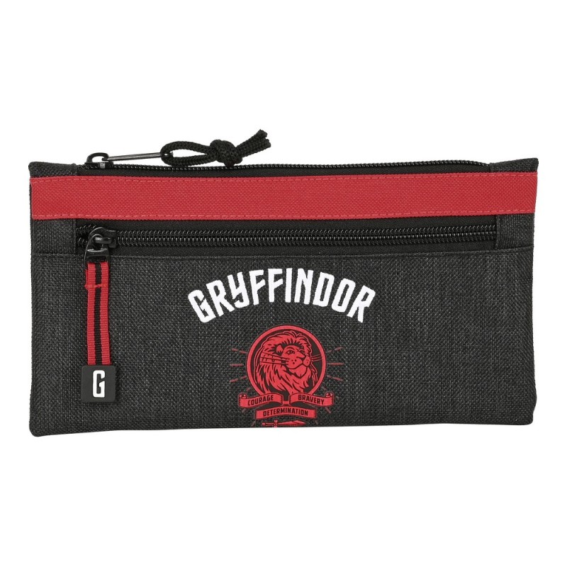 Trousse d'écolier Harry Potter Witchcraft Noir Bordeaux (22 x 11 x 1 cm) - Acheter à 5,10 € seulement chez Collector's Boutique