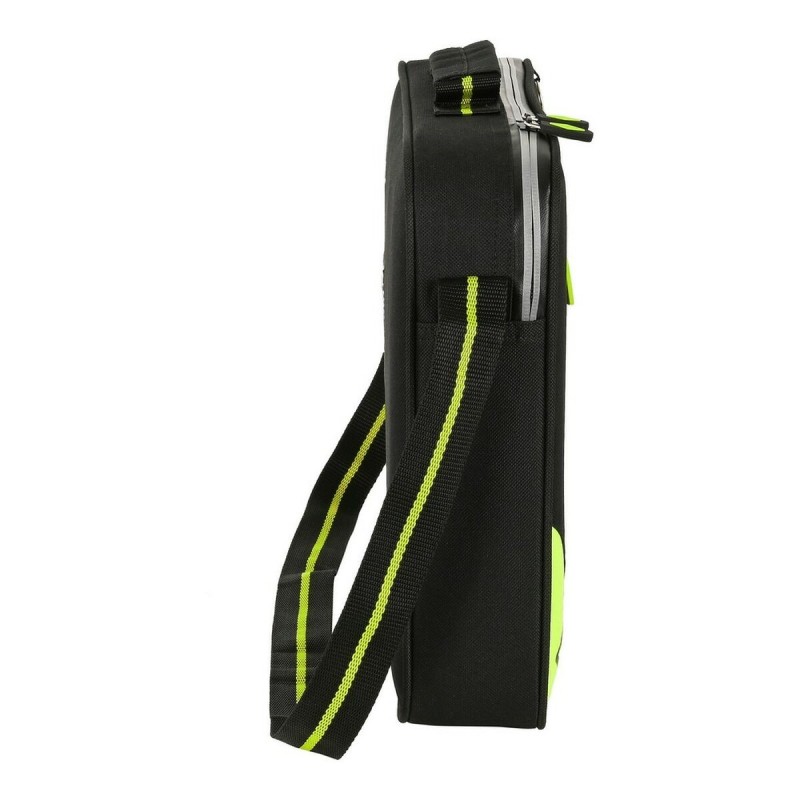 Cartable d'école Umbro Essentials Noir Citron (38 x 28 x 6 cm) - Acheter à 12,32 € seulement chez Collector's Boutique