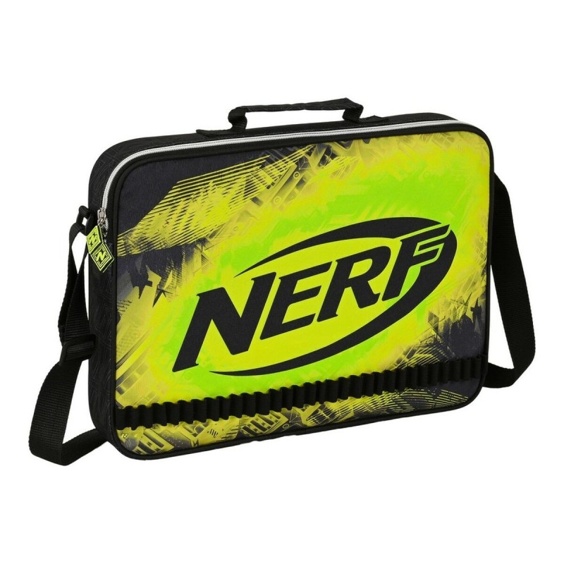 Cartable d'école Nerf Neon Noir Citron (38 x 28 x 6 cm) - Acheter à 12,32 € seulement chez Collector's Boutique