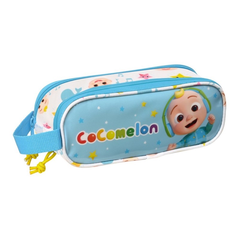 Trousse d'écolier CoComelon Bleu Blanc (21 x 8 x 6 cm) - Acheter à 6,67 € seulement chez Collector's Boutique