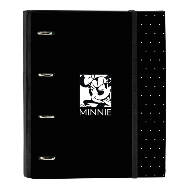 Reliure à anneaux Minnie Mouse Topitos A4 Noir (27 x 32 x 3.5 cm) (35 mm) - Acheter à 7,96 € seulement chez Collector's Boutique