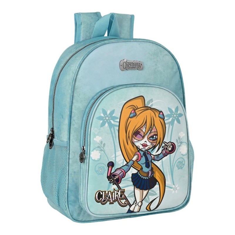 Cartable Catrinas Claire, Noelia and Lila Bleu (33 x 42 x 14 cm) - Acheter à 16,85 € seulement chez Collector's Boutique