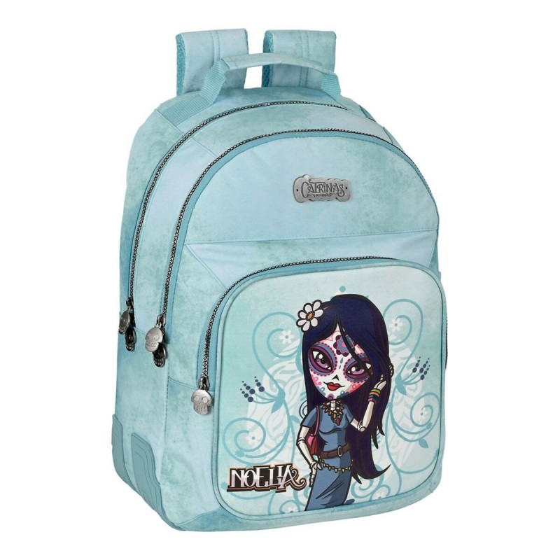 Cartable Catrinas Claire, noelia y lila Bleu (32 x 42 x 15 cm) - Acheter à 22,99 € seulement chez Collector's Boutique