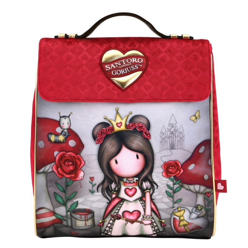 Sac à dos enfant Gorjuss Finding my way Rouge (27 x 33 x 15 cm) - Acheter à 30,55 € seulement chez Collector's Boutique