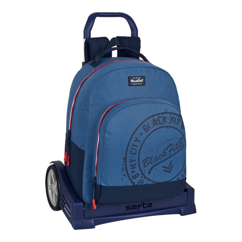 Cartable à roulettes BlackFit8 Stamp Bleu - Acheter à 24,47 € seulement chez Collector's Boutique